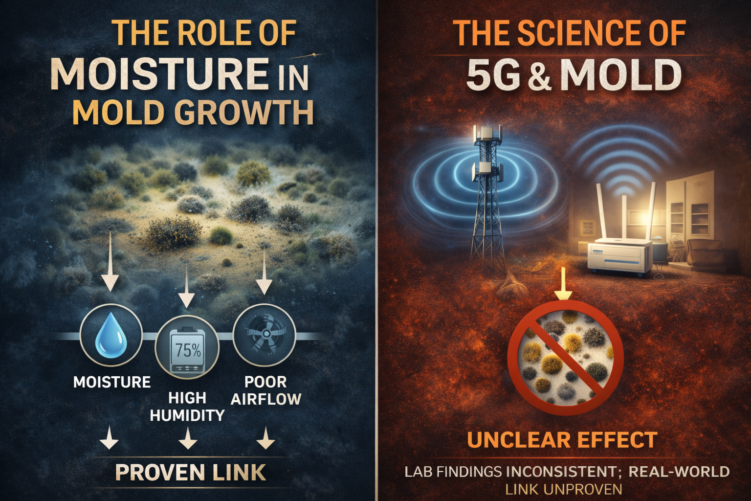 The Science of 5G and Mold