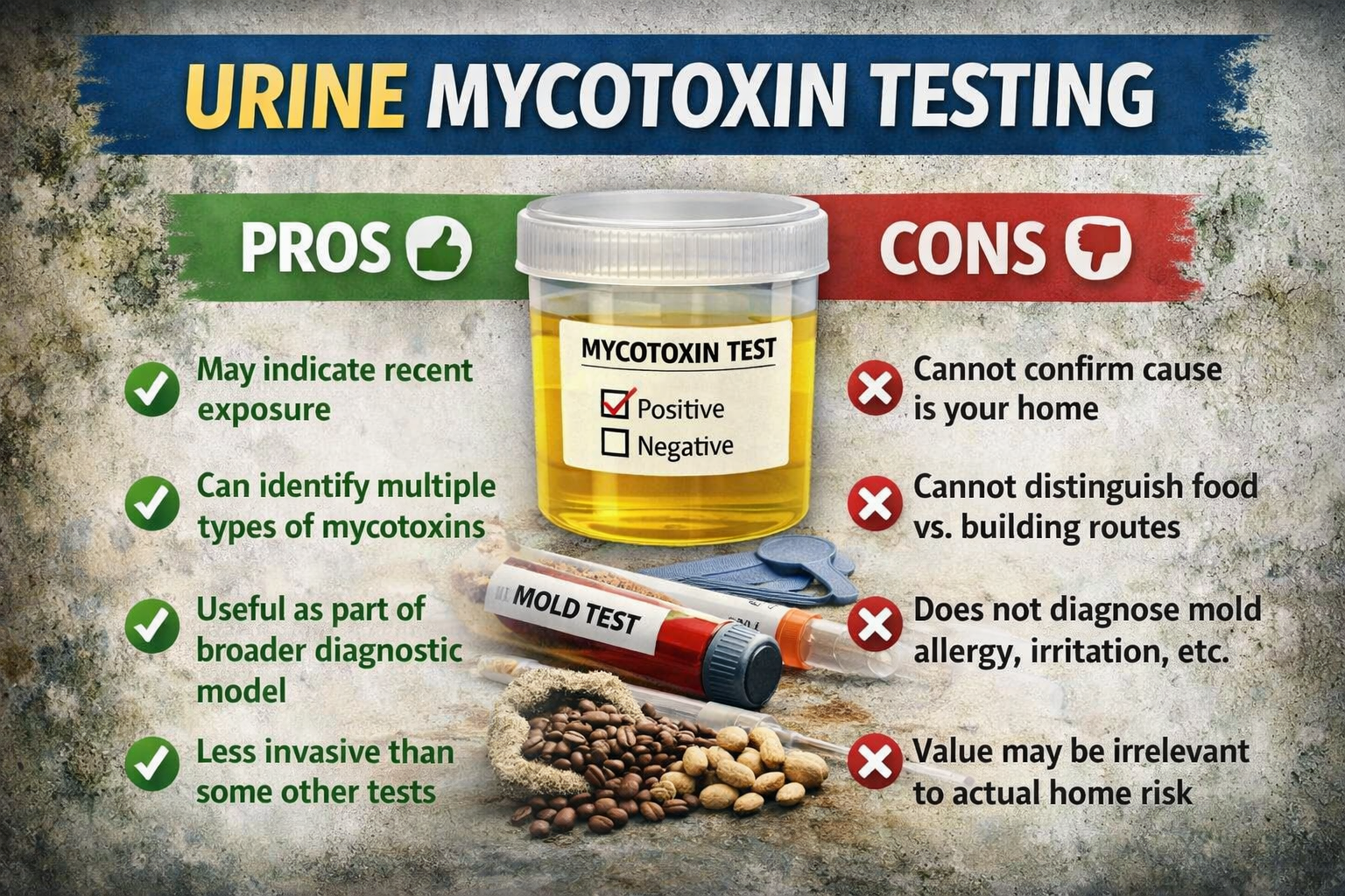 Urine mycotoxin testing
